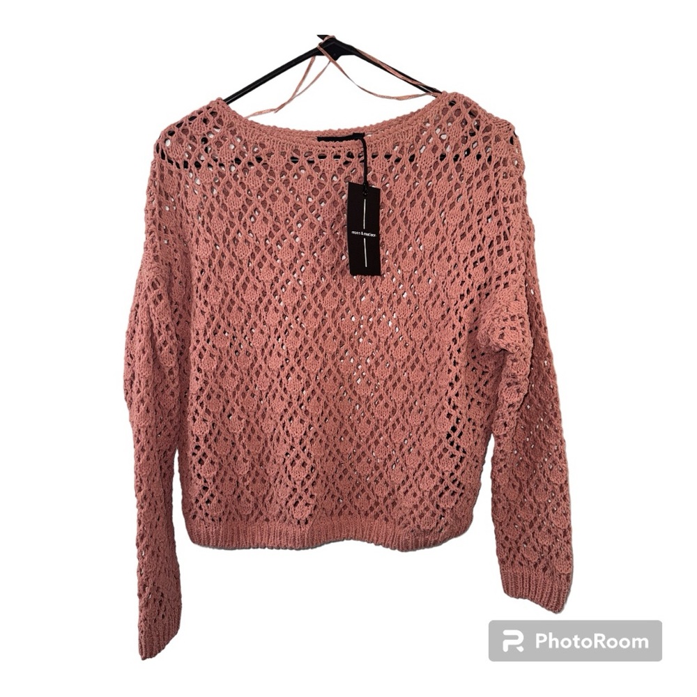 Moon & Madison Oversized knit sweater small NWT